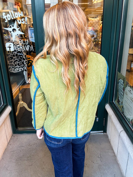 Colorful Corduroy Jacket