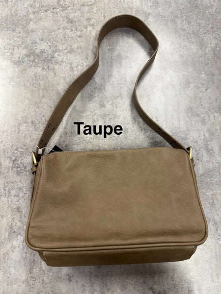 Morgan Buckle Shoulder Bag