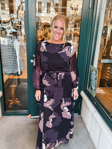 Midnight Bloom Dress