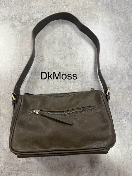 Morgan Buckle Shoulder Bag