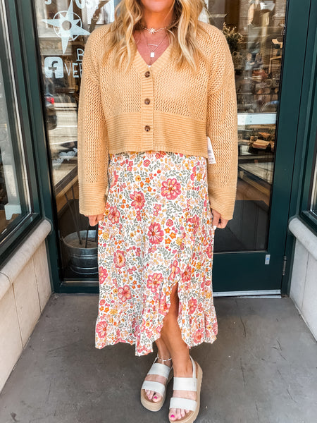 Sunshine Ruffle Skirt