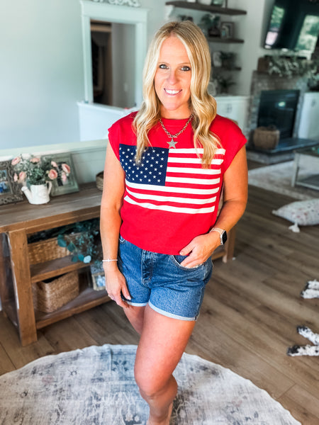 Stars and Stripes SS Sweater