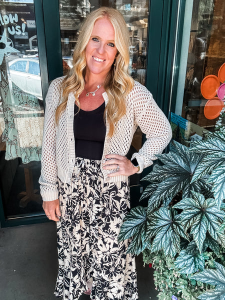 Allison Crochet Cardigan