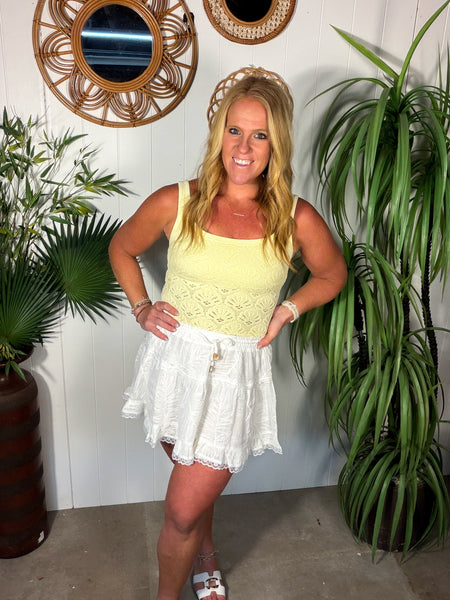 Floral Beachy Skirt