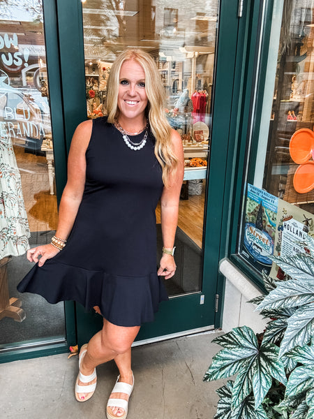 Mj Flounce Dress