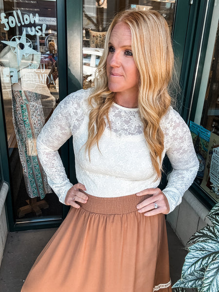Wild Lace Top