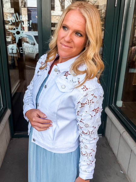 Flower Embroidery Jacket
