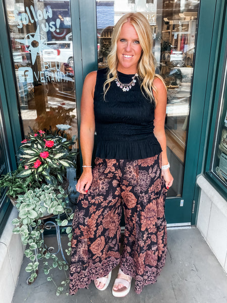 Antique Floral Pant