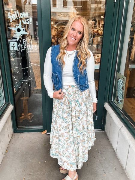 Marnie Naomi Floral Skirt