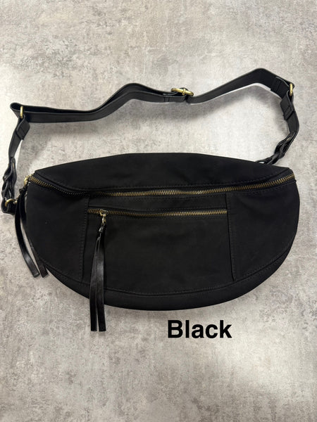 Nina Faux Suede Sling