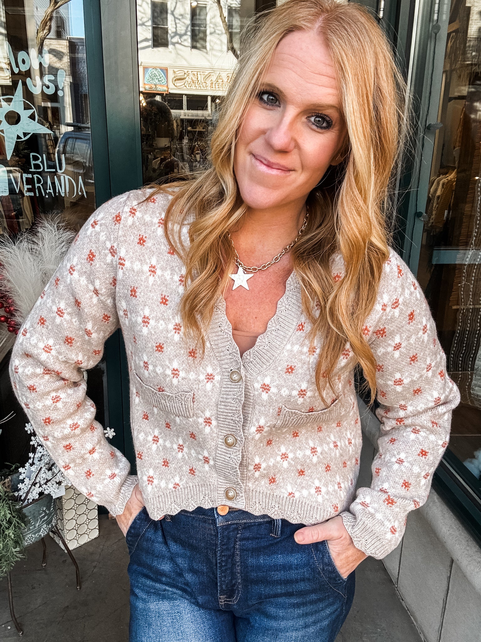 Pumpkin Spice Cardigan