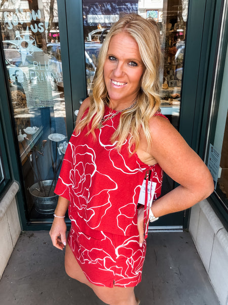 Athena Floral Top