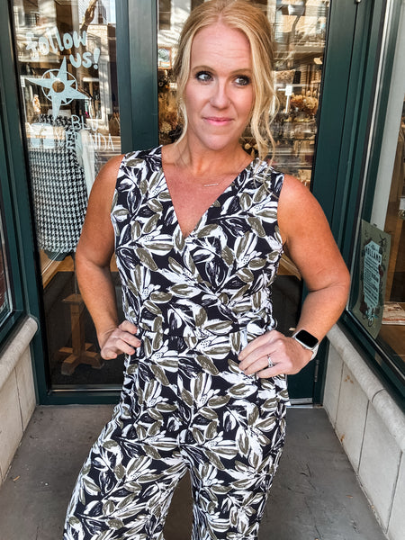 Dusky Flora Jumpsuit