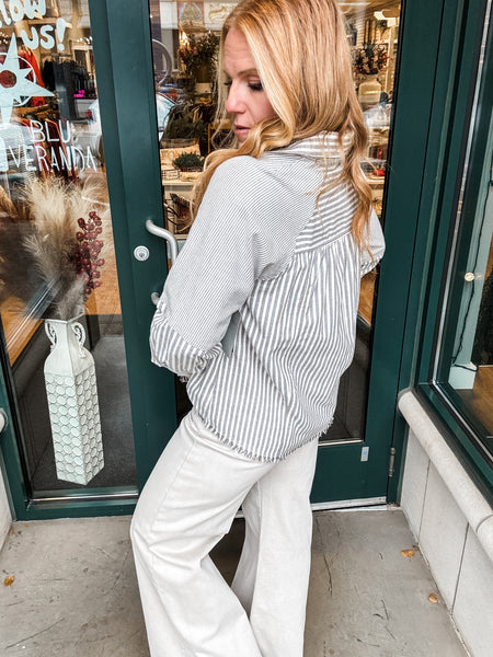 Multi Striped Button Shirt