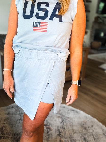 Myosotis Skort