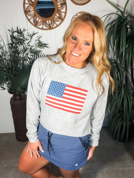 USA Flag Crop