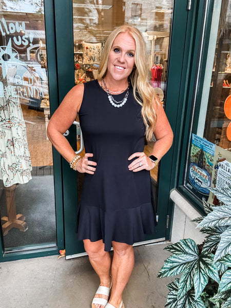 Mj Flounce Dress