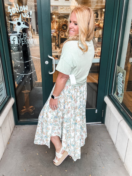 Marnie Naomi Floral Skirt