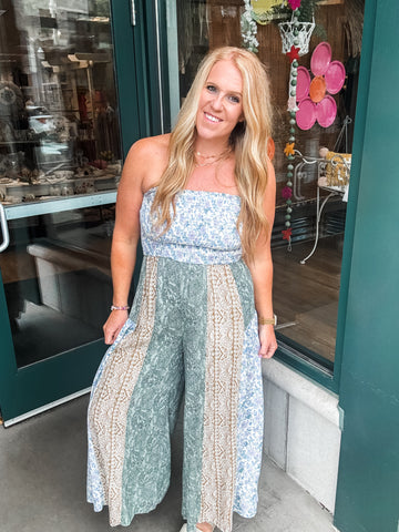 Strapless Jumpsuit