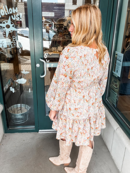 Floral Longsleeve Dress