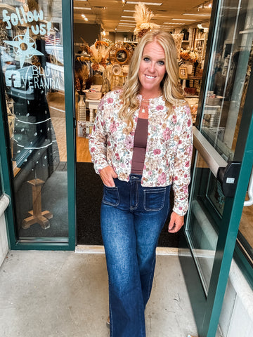 Floral Cardigan