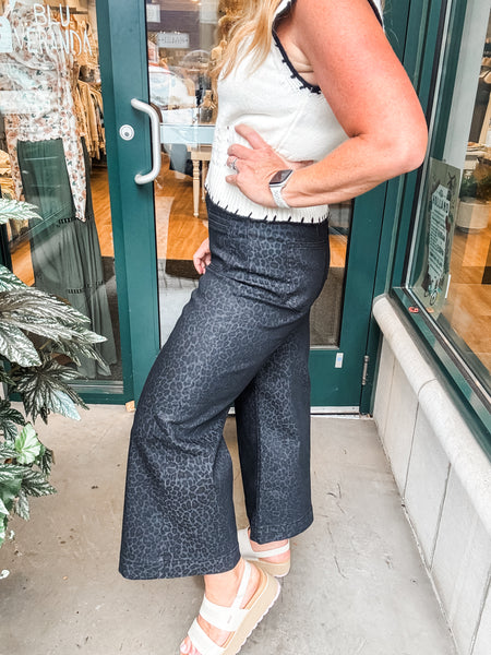 Leopard Print Jean