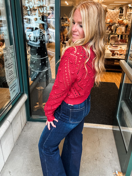 Gold Button Cardigan