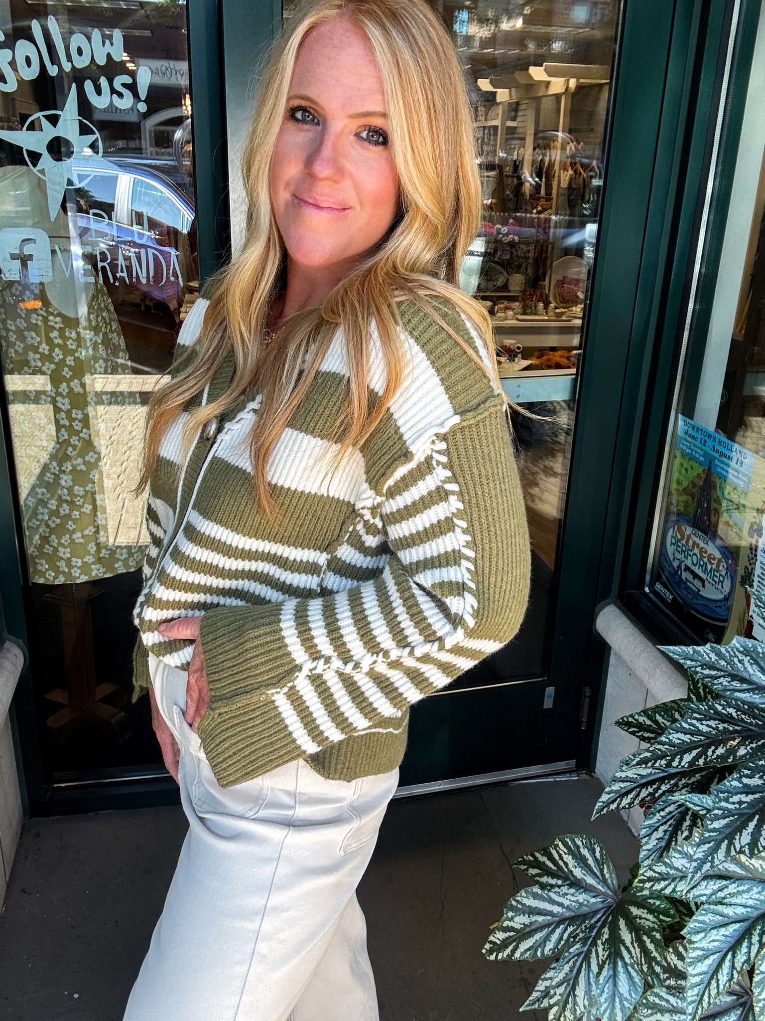 Whitney Whip Stitched Sweater