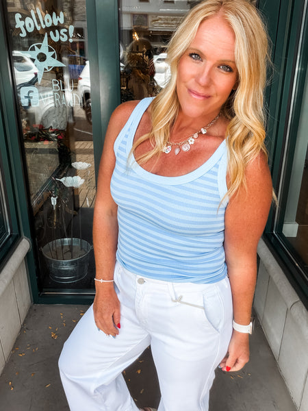 Rev. Stripe Tank Top