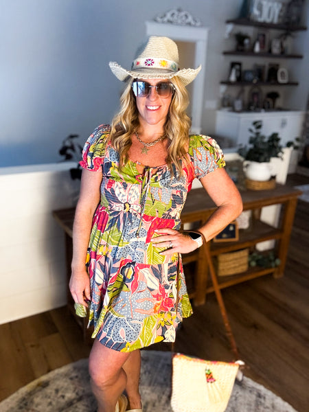 Smocked Bodice Dress