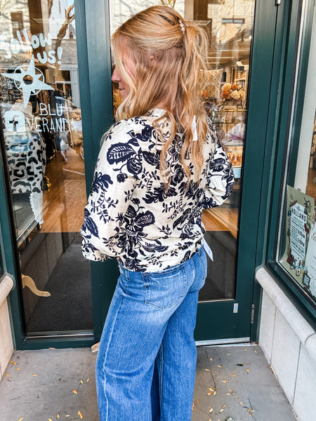 Floral Print Blouse