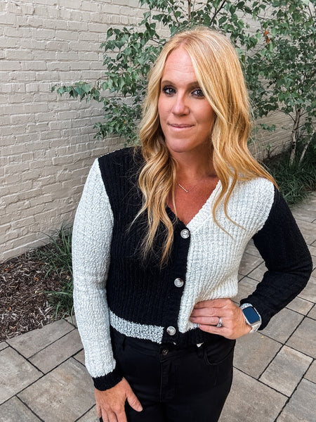 Yarn Colorblock Sweater