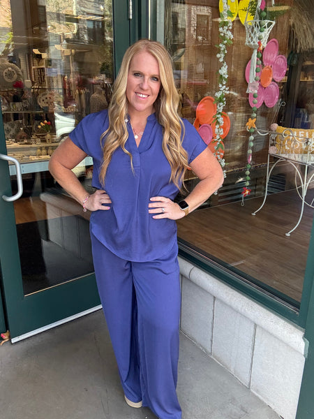 Clever Vneck Blouse