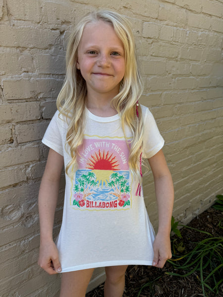 Girls Sunshine Love Tee