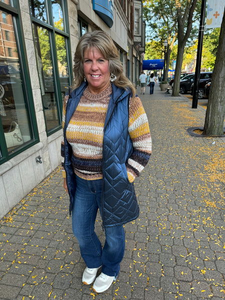 Falling for Fall Color Sweater