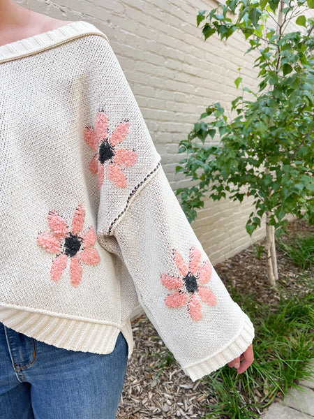 The Ditsy Daisy Sweater