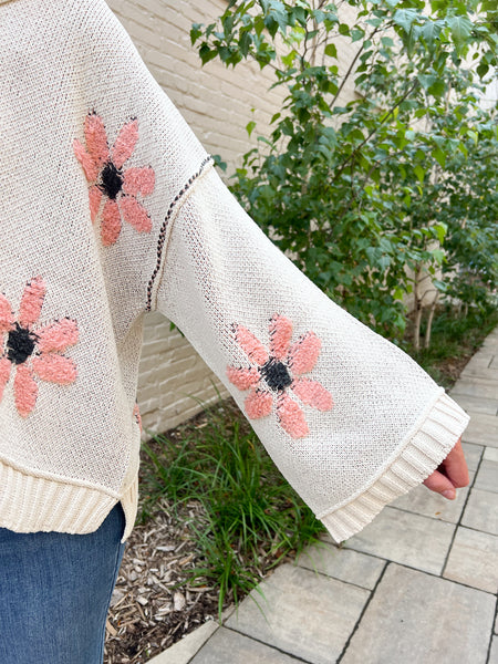 The Ditsy Daisy Sweater